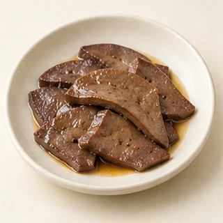 煮青羊肝