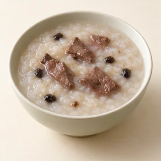 乌鸡肝粥