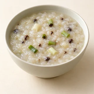 马齿实拌葱豉粥