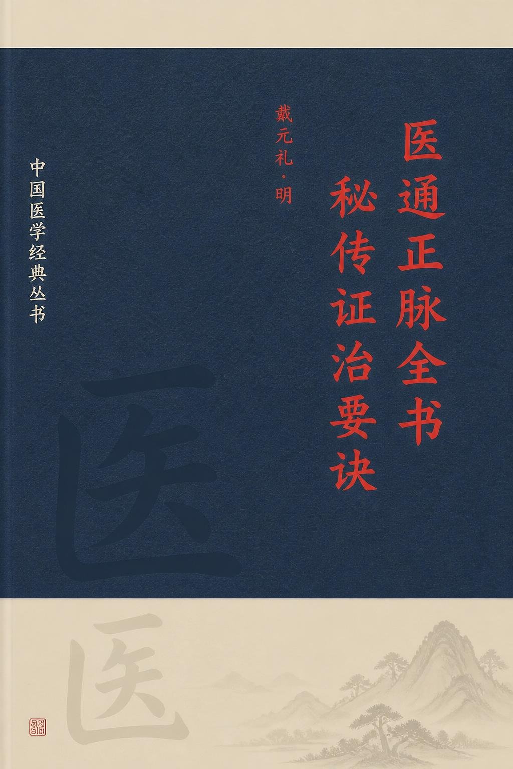 医通正脉全书 秘传证治要诀