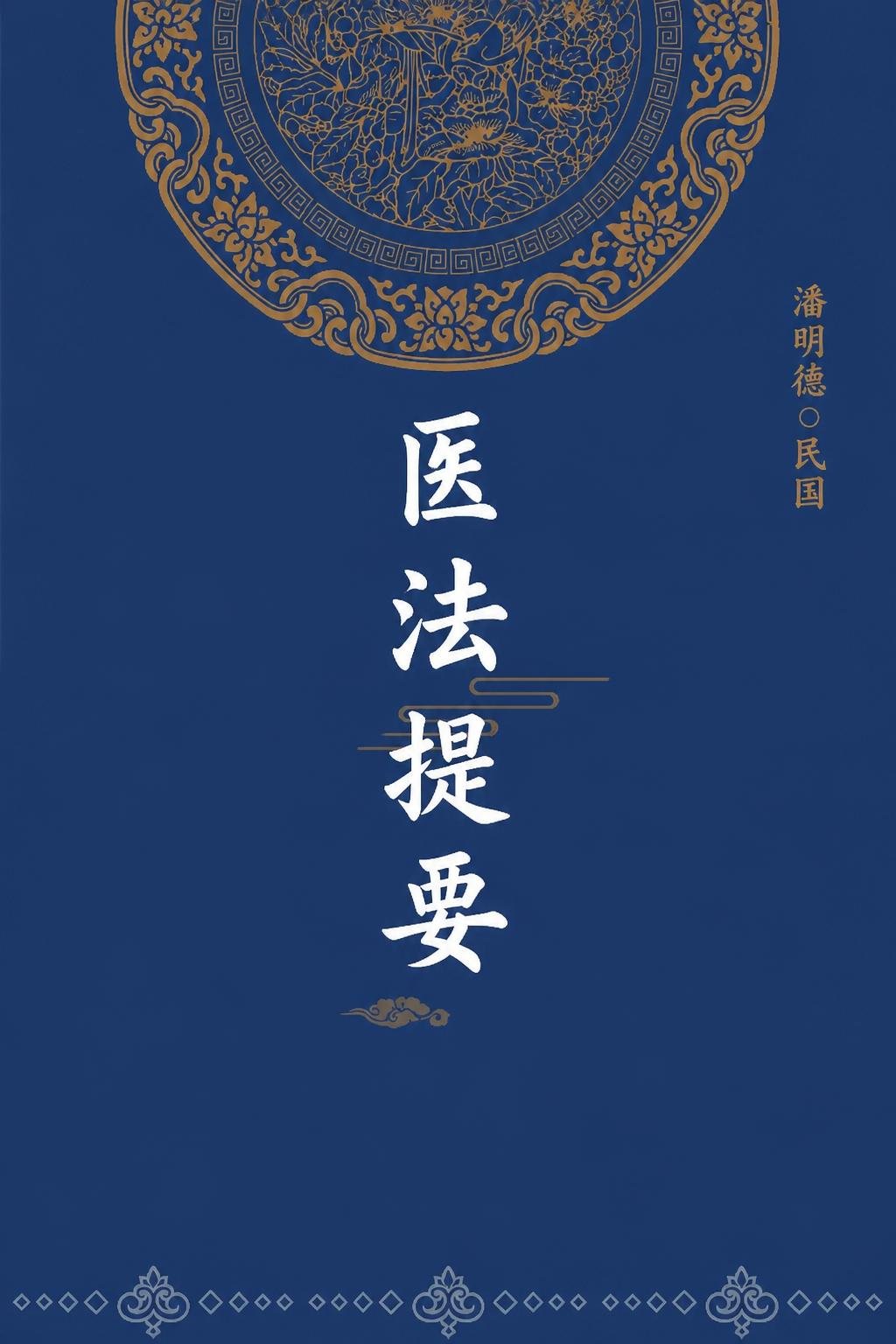 医法提要