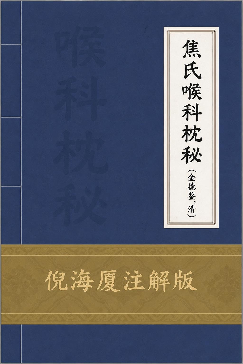 焦氏喉科枕秘