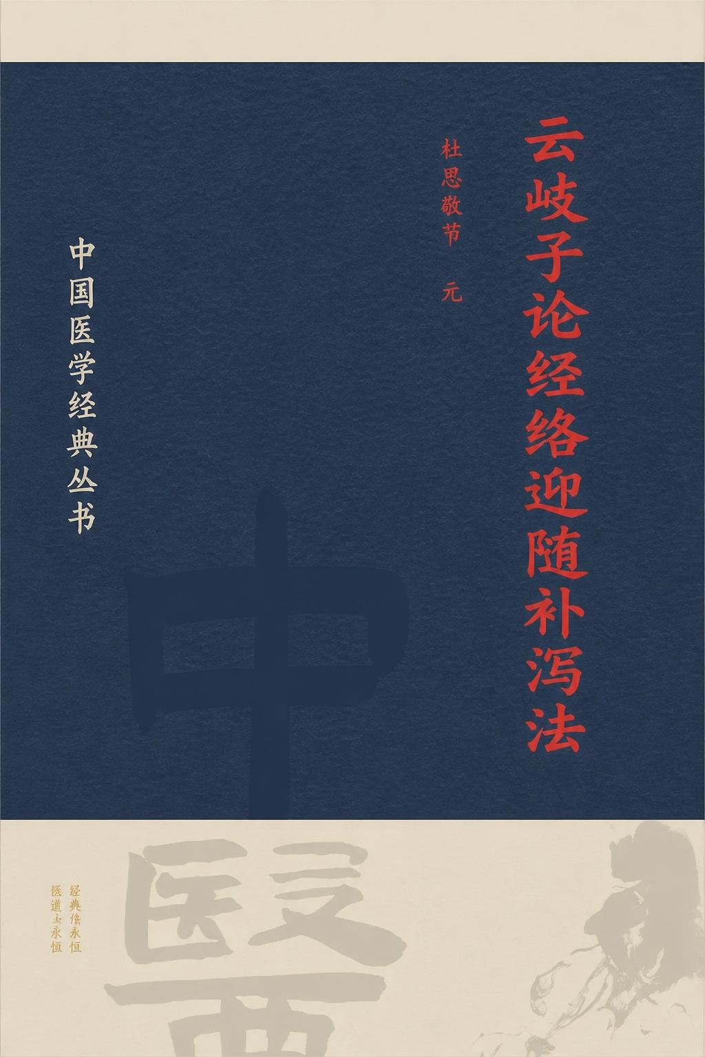 云岐子论经络迎随补泻法