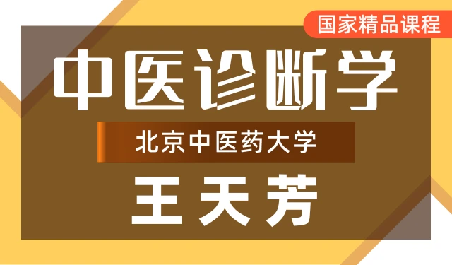 中医诊断学-王天芳-北京中医药大学-高清有字幕