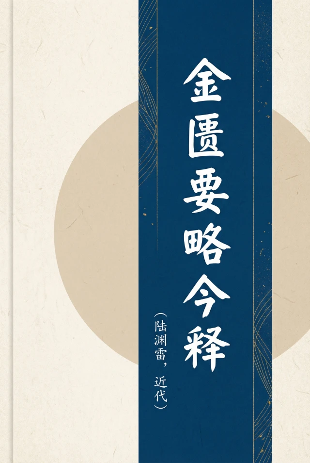 金匮要略今释